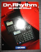 BOSS Dr.Rhythm DR-660/DR-550 MK II - broszura informacyjna
