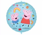 BALON FOLIOWY NA HEL ŚWINKA PEPPA 43cm