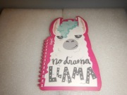 Notes notatnik kołonotatnik Lama