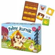 Pełny Kurnik - Zostań Mistrzem Kurnika! Gra Planszowa od Kukuryku