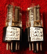 Para 6N8S 6sn7 Foton 1961/2r.  Perfekt