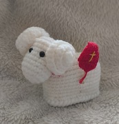 Baranek nakładka na jajko