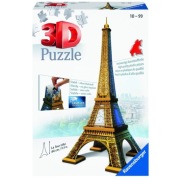 Puzzle 3D Ravensburger Wieża Eiffela 216 elementów