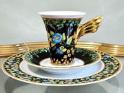 Rosenthal Versace Gold Ivy duża filiżanka do kawy 