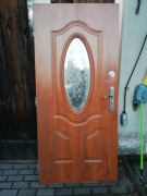 Używane drzwi antywłamaniowe bez ramy