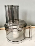 Miska z pokrywą, popychaczem i nożem do Moulinex Master Chef 