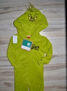 The Grinch strój kostium  piżama 2 lata_92 cm
