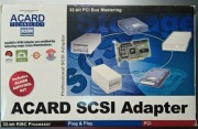 Kontroler SCSI ACARD AEC-6712UW PCI Ultra Wide BOX retro vintage kabel CD