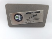 Tabliczka aluminiowa AMG Mercedes Benz 