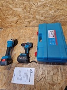 ZESTAW NARZĘDZI 2W1 MOCNA WKRĘTARKA + SZLIFIERKA AKUMULATOROWA 48V 2XAKU