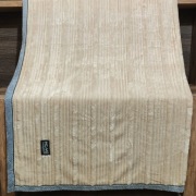 Koc Tłoczony Prążek Beżowy 180x200cm