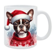 KUBEK Z PSEM Boston Terrier - IDEALNY PREZENT, PERSONALIZACJA,24H WYS