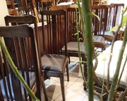 Dębowe krzesła międzywojenne 7 szt. po profesjonalnej renowacji