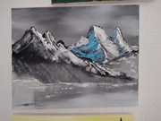 obraz akryl TYTUL-Góry 40x50 cm góry