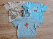 3 x Bluzka koszulka t-shirt Cherokee rozm. 104/110 - 4/5 lat
