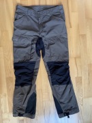 SPODNIE LUNDHAGS 52 czarny strecz 88-92 pas