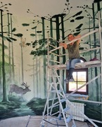 Artystyczne malowanie ścian, mural, malarstwo naścienne