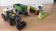 Bruder Zestaw rolniczy Koparka +przyczepa +kombajn