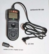 Wężyk spustowy z wyświetlaczem LCD  do Fujifilm - zamiennik RR-100