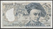 Francja 50 franków 1990 - Maurice Quentin de la Toure - B.59