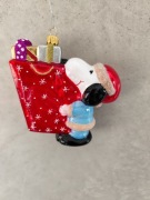 Bombka choinkowa szklana 