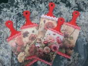 Deska ozdobna decoupage 23 cm