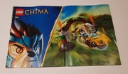 Instrukcja LEGO Chima 70104 Jungle Gates – oryginał, papierowa (2013)