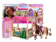 LALKA BARBIE MALIBU STAJNIA zestaw z serialu "Zagadki Barbie: Wielki pościg