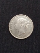 Srebrna moneta - Pół Korony Half Crown 1878 Victoria
