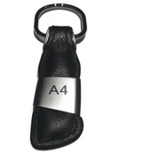 BRELOK DO KLUCZY AUDI A4 METAL SKÓRA