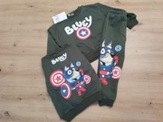 Dres chłopięcy komplet Blue i Bingo Kapitan Ameryka 116