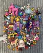 Zestaw różnych zabawek