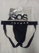 Czarne jockstrapy TOPMAN rozmiar L jockstrap sport siłownia bielizna męska