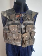Kamizelka taktyczna molle postapo pustynna cosplay larp fallout madmax