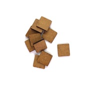 20x20 mm KWADRAT Podstawki pod figurki 10 szt MDF