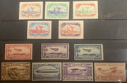 LOTNICTWO: Egipt 1933, Nowa Zelandia, Arabia  UNIKATY
