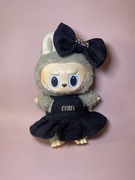 Zestaw dla lalki labubu ubranie ubranko kostium sukienka spinka akcesoria