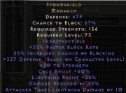 Stormshield / Tarcza burzy Diablo 2 Resurected