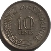 Singapur 10 centów z 1968 roku - OBEJRZYJ MOJĄ OFERTĘ