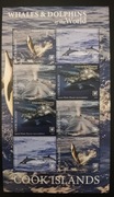 !!! COOK ISLANDS DELFINY RYBY - PIĘKNA SERIA W ARKUSZU CZYSTE**!!! 