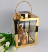 Ekologiczna latarnia fotowoltaiczna/solarna glamour Cortina 28 cm