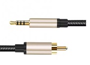 Kabel coaxial 1,5m mini jack 3,5mm na RCA SPDIF audio HiFi oplot