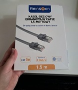 Kabel sieciowy ekranowy CAT5E 1,5m