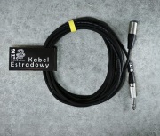 Kabel TRS-XLR do IEM przewód odsłuch do PM1, P2, Monitorów, 6m 