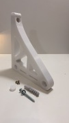Element środkowy wzmacniający półkę na filamenty do drukarki 3D | BIAŁY v.2
