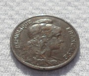 Francja III Republika 5 centymów 1902 KM# 842 Wolnosc w czapce frigijskiej