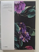 NOWY Obrus home & you, kwiecisty, kwiaty na czarnym tle, glamour, 130 x 180