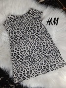 H&M sukienka panterka roz 92