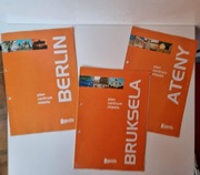 Plan centrum miasta mapa Berlin Ateny Bruksela