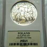 20 zl. Wieliczka  2001    PR 69